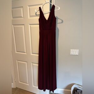 SORELLA VITA Burgundy Maxi Dress